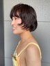【前田海耀限定】似合わせカット+透明感カラー+髪質改善トリートメント¥12000