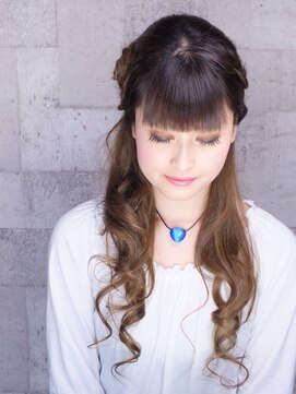 シーヘアー(C hair) エレガントハーフアップ☆