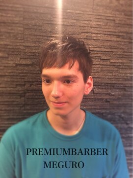 プレミアムバーバー 目黒店(PREMIUM BARBER produce by HIRO GINZA) ナチュラル爽やかショートヘア