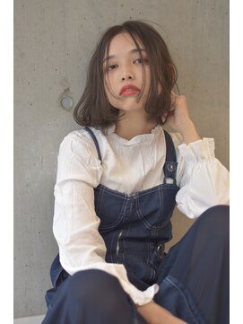 バロンフェム(baLon.fem) baLon.fem Ai Honda/ミディスタイル　丸み・束感・ナチュラル