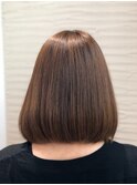ナチュラルボブ＆インナーカラー