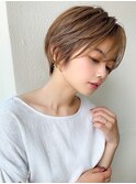 イメチェン/前髪/韓国ヘア/タンバルモリ/ラベンダーカラー