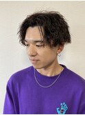 【capsule 平野】センターパート×ツイストスパイラルパーマ