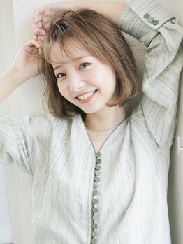 シュシュプライベートヘアサロン(Chou chou private hair salon)の写真/【河原町】メディア/美容業界誌掲載の実績を持つstylist在籍◎主婦・ママさんはKumagaiがおススメ*