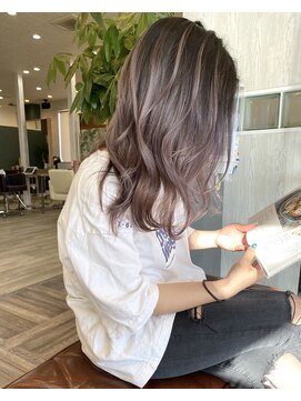 シエル(Ciel) ラベンダーピンクバレイヤージュ