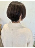 イメチェン/外ハネボブ/美髪/ワイドバング/ショート/レイヤー