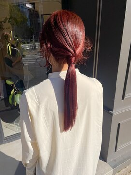 ヘアーアイスカルテット(HAIR ICI QUARTET) 赤毛　チェリーレッドカラー