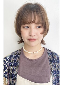 ベンジー 蔵前店(benji) 【benji蔵前】外ハネボブ×ペールベージュ◎蔵前美容室