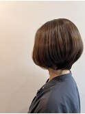 ニューヨークドライカット★ツヤ髪ラウンドマッシュボブ[渋谷]