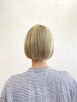 パウダーヘアー ルミニティ(powder hair luminity)&nbsp;ハイトーンボブ◎20代30代40代50代