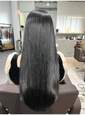 黒髪ロング