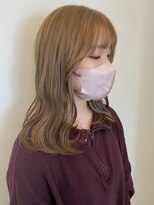 マカロンコワフュールドウシワカマル(macaron coiffure de ushiwakamaru)&nbsp;ミルクティーベージュ