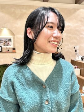 ビュートリアム265(BEAUTRIUM 265) モテ髪ボブ/ミディアムボブ/アッシュ/外はね/黒髪20代30代40代