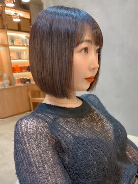 ロンド エスポワール 錦糸町(Lond espoir) イメチェン似合わせカットレッドブラウンフルバング【工藤昴】