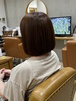 メアリー バイ メリー(marry by merry)&nbsp;【立町メアリーバイメリー】☆ピンクベージュ×ボブ☆