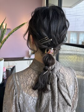 アヴァンス 北花田店(AVANCE) ＊ヘアアレンジ/お呼ばれセット/あみおろし