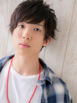 モッズヘア メン 新所沢店(mod's hair men) 暗髪でキマル!ソフトツイストパーマのこなれヘアb新所沢