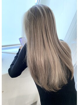 カラ ヘアーサロン(Kala Hair Salon) ハイライトバレイヤージュダブルカラーケアブリーチ20代30代