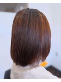 ナチュラルストレートボブ