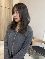 ウェイズトウキョウ 新宿店(Ways TOKYO)&nbsp;レイヤーカット　グレージュカラー　ハイライトカラー　前髪