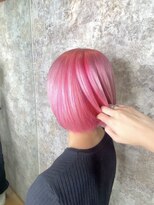 ゴリラビスケッツ(GORILLA BISCUITS)&nbsp;ピンク×ピンク/ケアブリーチ/ダブルカラー/インナーカラー