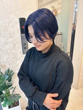 アグ ヘアー ショコラ梅田2号店(Agu hair chocolat) ブルーカラー