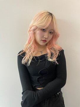 ブレス(bless) ブロンド/ピンク