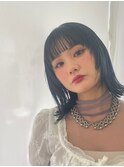 ホワイトグレージュ/デジタルパーマ/チェリーブラウン/宜野湾