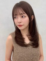 エジョン 幡ヶ谷店(Aejon)&nbsp;韓国レイヤー/ワインレッド/マロンベージュ/イメチェン/幡ヶ谷