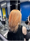 エンドカラーを活かしたフェイスレイヤー