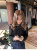 レイヤー×ベビーベージュ