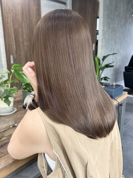 メグリ 三軒茶屋(MEGRI)の写真/クセ毛でお悩みの方必見！髪質改善トリートメントで、髪の芯から潤いのあるしなやかな質感に♪