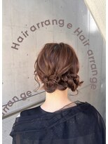 トエ(toe)&nbsp;ヘアアレンジ/結婚式ヘアアレンジ/お呼ばれヘア【toe松山】