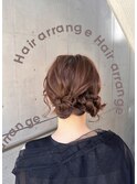 ヘアアレンジ/結婚式ヘアアレンジ/お呼ばれヘア