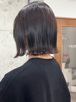 サクラ オモテサンドウ(SAKURA)&nbsp;切りっぱなしボブ◎外ハネボブ☆縮毛矯正/髪質改善/表参道