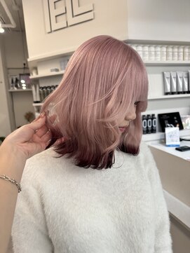 ペレ 渋谷(PELE) ミディアムヘア/暗めカラー/グレージュ/渋谷