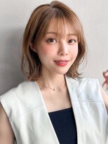 リヤン 表参道(lyann)&nbsp;外ハネボブイメチェン斜めバングうるツヤ黒髪結べるボブ★1