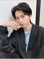 トルネード(TORNADO)&nbsp;外国人風ハイライト センターパート アップバングt1213