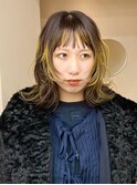 ブリーチカラーデザインカラーブリーチなしカラーレイヤー