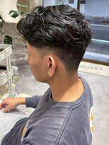 バトン(BATON)&nbsp;癖毛を活かしたメンズカット/ラフカール