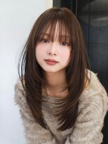 アンアミ シブヤ(Un ami shibuya)&nbsp;［Unami】レイヤーカット／ハッシュカット/透明感カラー