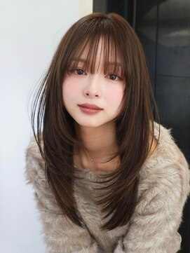 アンアミ シブヤ(Un ami shibuya) ［Unami】レイヤーカット／ハッシュカット/透明感カラー