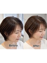 テン アヴェダ(TEN AVEDA) 40代/50代/ハイライト/beforeafter