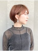ナチュラルショート/ショートボブ/韓国/顔周り/20代30代40代50代