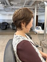 トレ バイ ソイ 大阪梅田(tre by soi) クセ毛活かしパーマ×明るめカラーで白髪ぼかし