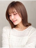 うる艶髪くびれヘア前髪モテ髪ツートンカラーこなれヘア艶感