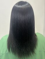 クリエイティブヘアーエィス(creative hair Ace)&nbsp;ハッシュカット/グレージュ/縮毛矯正/登米市
