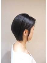 コジック ヘアアンドアイ(Cogic hair & eye)&nbsp;ナチュラル小顔耳掛け黒髪暗髪襟足すっきりコンパクトボブ