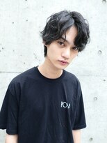 フィフス(fifth) センターパート×スパイラルパーマ