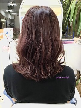 アルターシェリー(aL-ter che'rie) 透明感ピンクベージュヘルシーレイヤー無造作カール